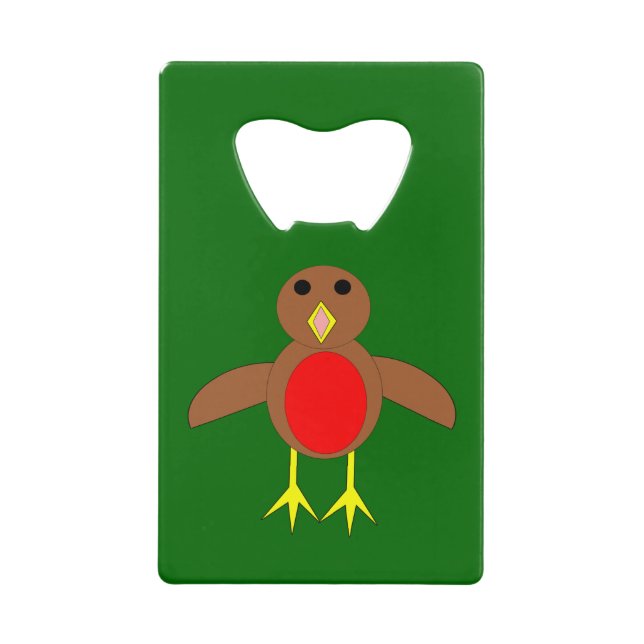 Ouvre-bouteille Robin de Noël (Devant)