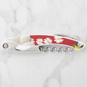 Ouvre-bouteille Tire-bouchon Floral