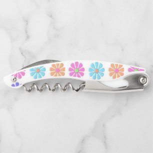 Ouvre-bouteille Tire-bouchon Floral