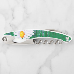Ouvre-bouteille Tire-bouchon Floral