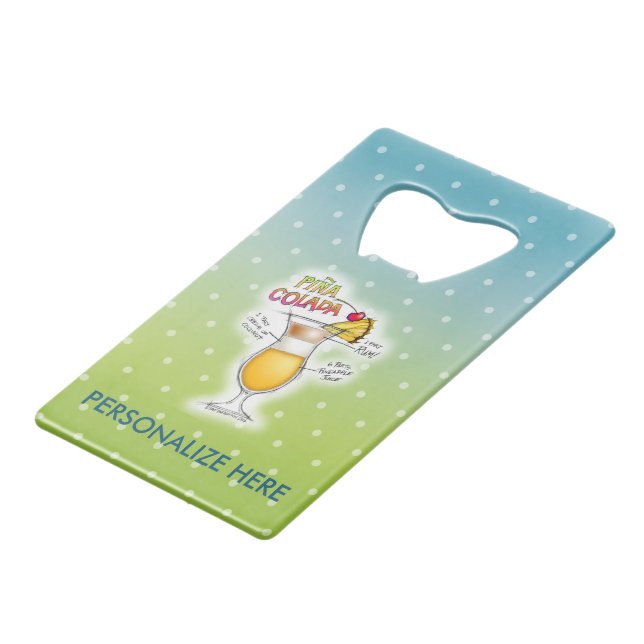 OUVREUR DE BOUTEILLE - ART DE COCKTAIL DE RECETTE (Devant Angle)