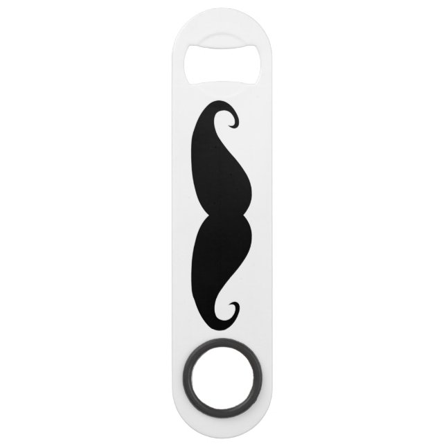 Ouvreur de bouteille de moustache (Devant)