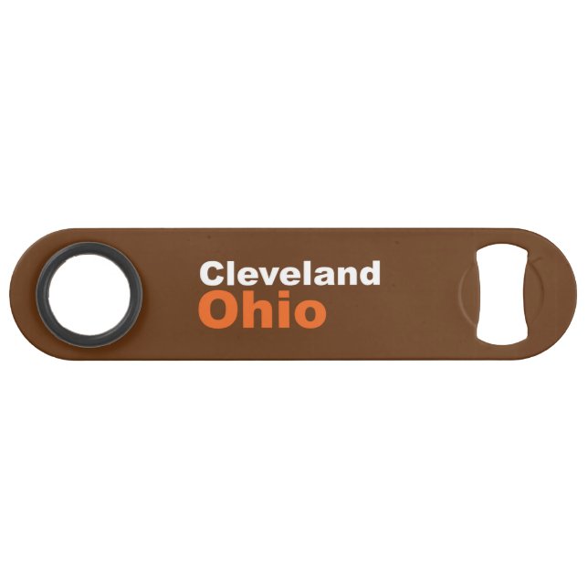 Ouvreur de bouteille de vitesse de Cleveland, Ohio (Dos Horizontal)