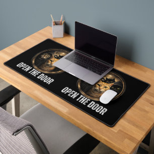 Ouvrez La Porte Mème De Chat Drôle Design D'humour