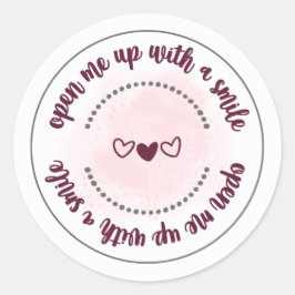 Ouvrez-moi avec Sticker sourire