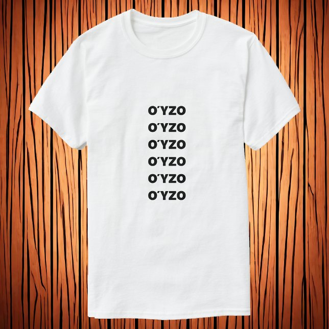 Ouzo en Ο grec ύ ζ t-shirt (Créateur téléchargé)