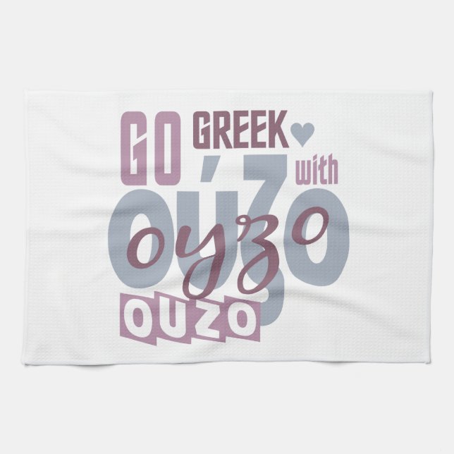 OUZO Küchentücher (Horizontal)