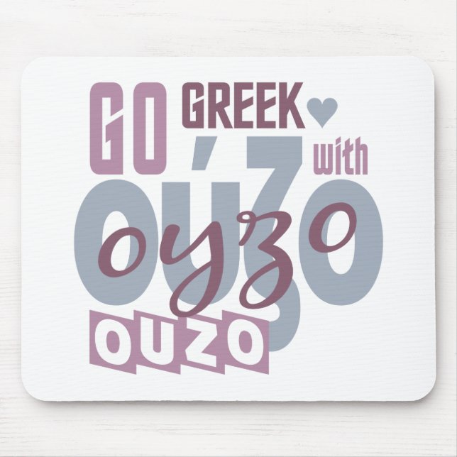 Ouzo mousepad (Vorne)