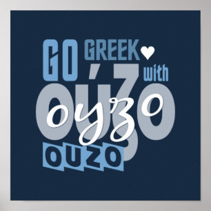 Ouzo-Poster Poster