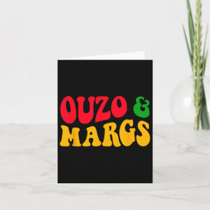 Ouzo und Margs Funny Cinco de Mayo griechisch-orth Karte
