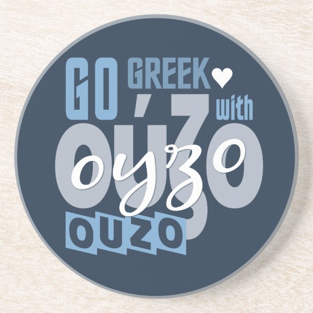 Ouzo Untersetzer (Vorne)