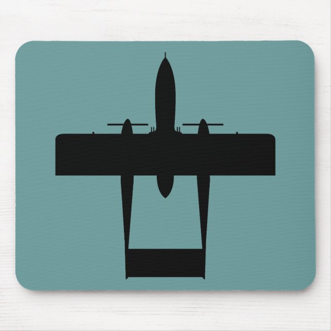 OV10 Bronco-Silhouette Mousepad (Vorne)