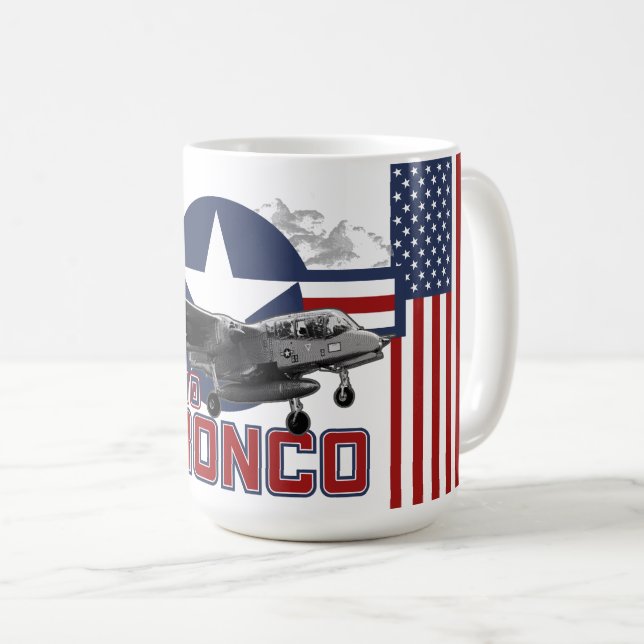 OV-10 Bronco: Tactical Air Support Kaffeetasse (VorderseiteRechts)