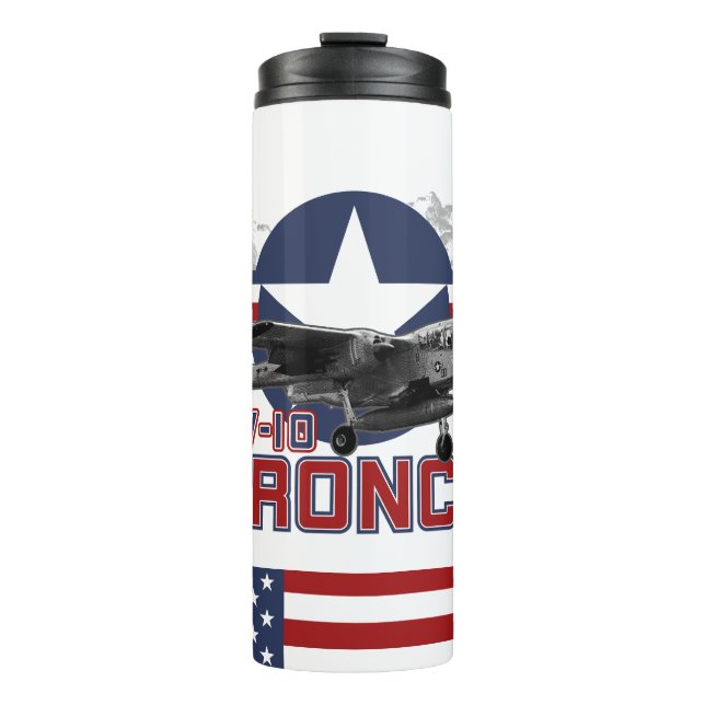 OV-10 Bronco: Tactical Air Support Thermosbecher (Vorderseite)
