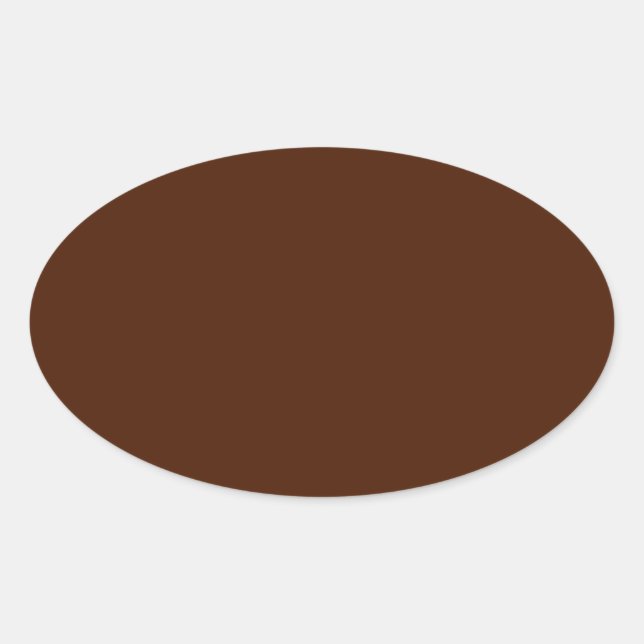 Oval-Aufkleber Ovaler Aufkleber (Vorderseite)