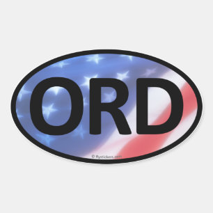 Oval-Aufkleber Ovaler Aufkleber