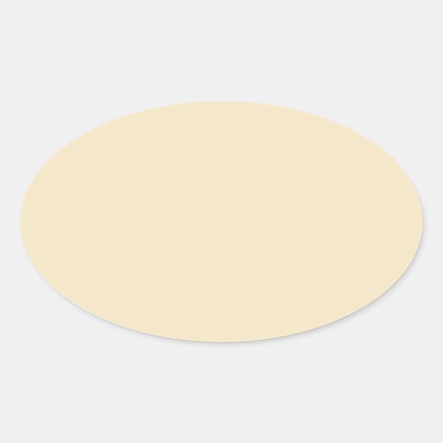 Oval-Aufkleber Ovaler Aufkleber (Vorderseite)