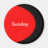 OVAL BUTTON - Neonrot + Ihr Text & Ideen