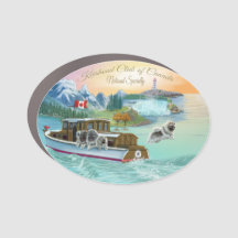 Oval Car Magnet - KCC National Specialty - kein Ja