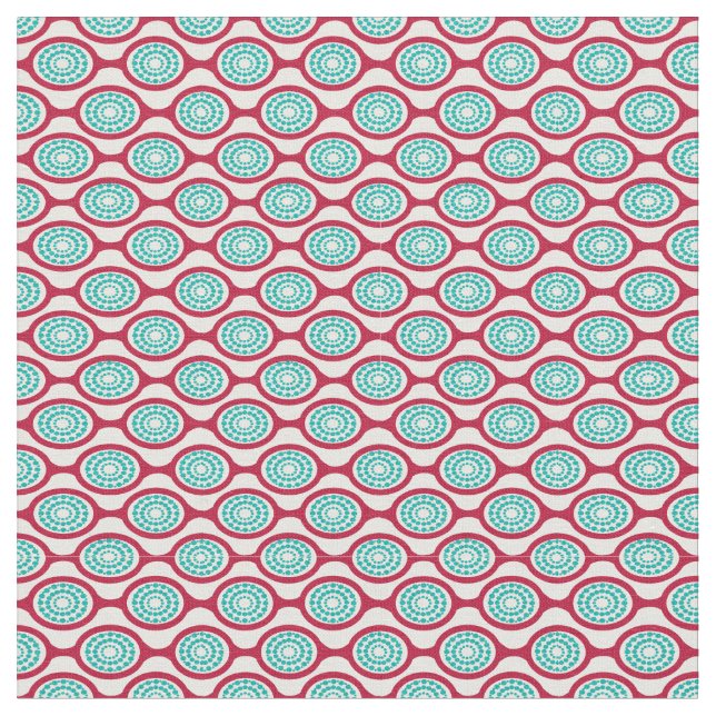 Oval Chains Stoff (Nahaufnahme)