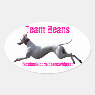 Oval Decal Team Boans Ovaler Aufkleber