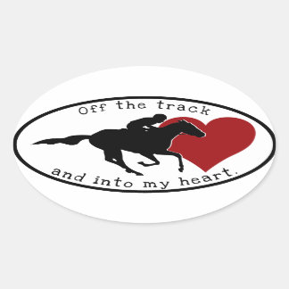 Oval hors piste Sticker