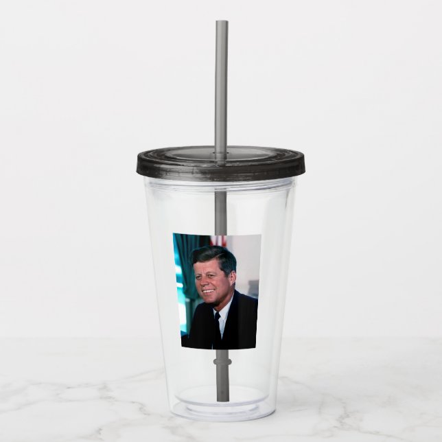 Oval Office of President John F. Kennedy Acryltrinkbecher (Vorderseite)