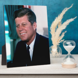 Oval Office of President John F. Kennedy Fotoplatte