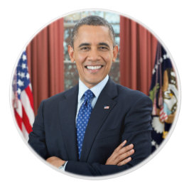 Oval Office Portrait, Obama Barack US-Präsident Keramikknauf