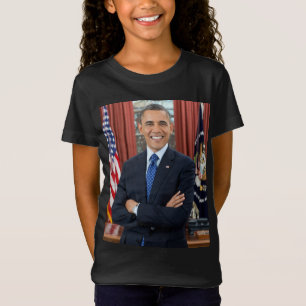 Oval Office Portrait, Obama Barack US-Präsident T-Shirt
