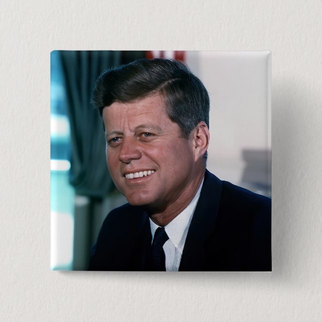Oval Office Präsident John Jack F. Kennedy Button (Vorderseite)
