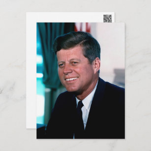 Oval Office Präsident John Jack F. Kennedy Postkarte