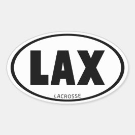 Oval Ovaler Aufkleber