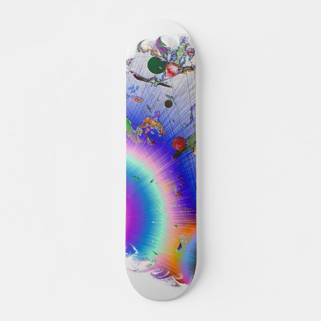 Oval-Rahmen Skateboard (Vorne)