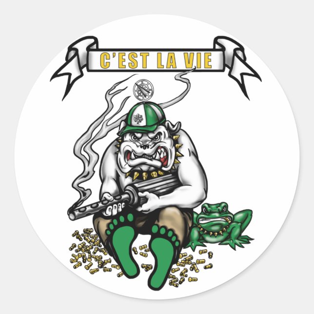 Oval Stickers (Vorderseite)