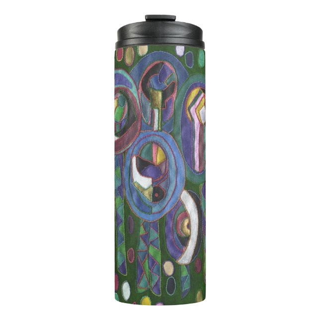 Oval Thermosbecher (Vorderseite)