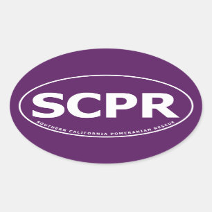 Ovale Aufkleber - SCPR