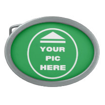 Boucle de ceinture - Ajouter votre image - Oval