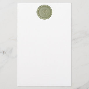 Ovale Büro-Decke, Präsidenten-USA-Siegel Ornamen Briefpapier