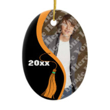 Ornement de graduation Orange
