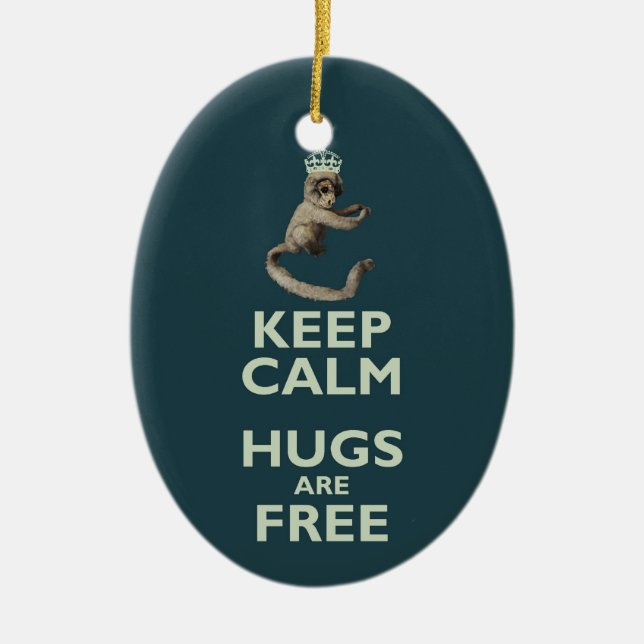 Ovale En Céramique Ornement double face (Devant)