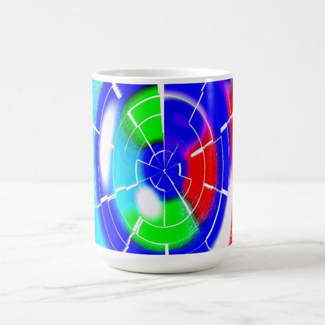Ovale Malerei Kaffeetasse (Mittel)