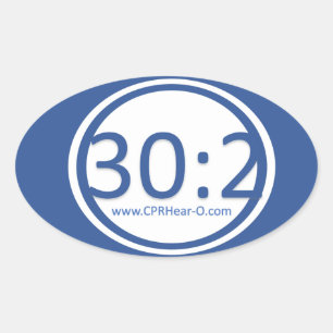 Ovale Sticker 30:2 CPR fantastique