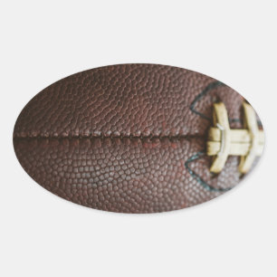 Ovale Sticker de football