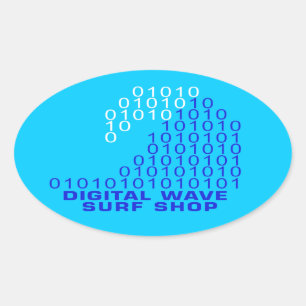 Ovale Sticker du logo DWSS