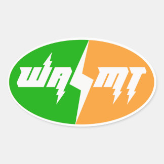 Ovale Sticker du logo Team WAMT Thunder