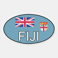 Sticker Euro Fidji