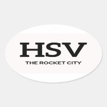 Sticker IATA Huntsville 1