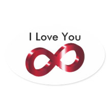 Sticker - Je t'aime - Infinité