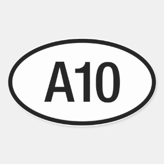 Ovale Sticker moteur Datsun Nissan A10